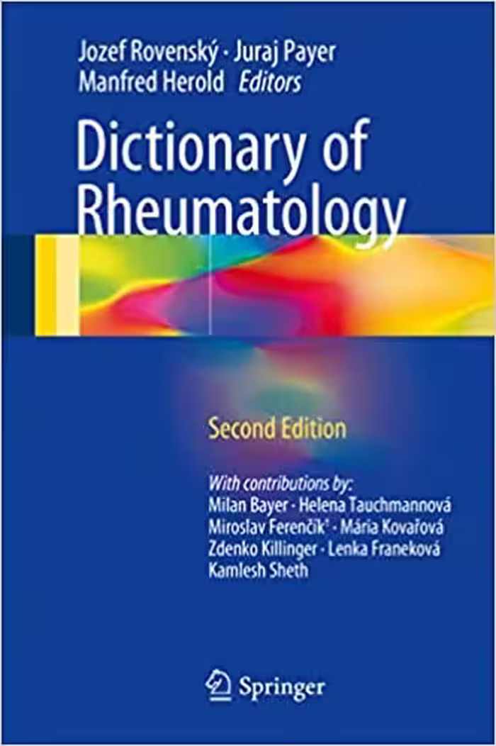 󾕇 دانلود کتاب Dictionary Of Rheumatology, 2nd ed, 2016 - دانلود کتاب های دانشگاهی