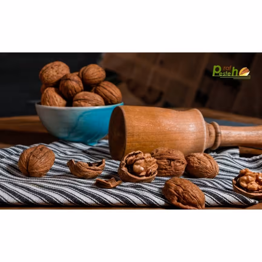 گردو کاغذی درجه 1 بسته 1کیلویی