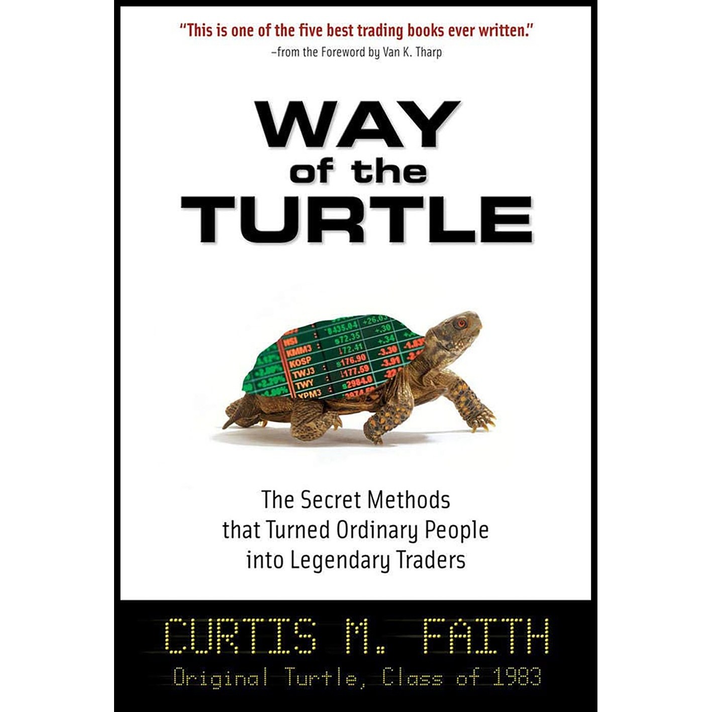 کتاب زبان اصلی Way of the Turtle اثر Curtis Faith انتشارات McGrawHill