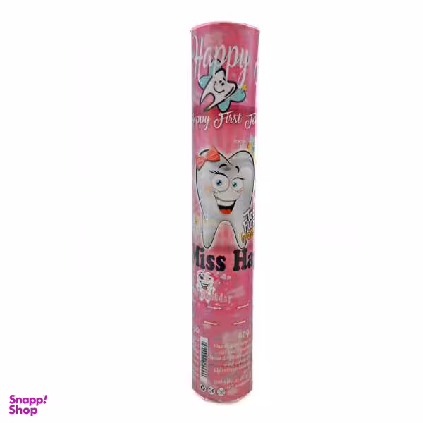 بمب شادی طرح دندونی صورتی سایز 120