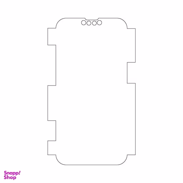 محافظ صفحه نمایش هیدروژل راک اسپیس (Rock Space) مدل Camera Cut مناسب برای گوشی اپل iPhone 13 Mini