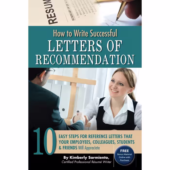 کتاب زبان اصلی How to Write Successful Letters of Recommendation