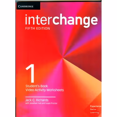 Interchange 1 (5th) SB+WB+DVD+MP3 CD اینترچنج