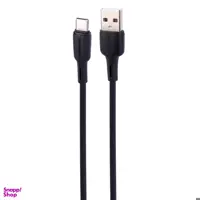 کابل دیتا فست شارژ Type-C پرووان مدل PCC385 2A طول 1 متر