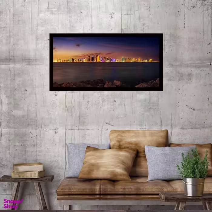 تابلو بکلیت طرح دورنمای شهر دبی مدل B-S2810