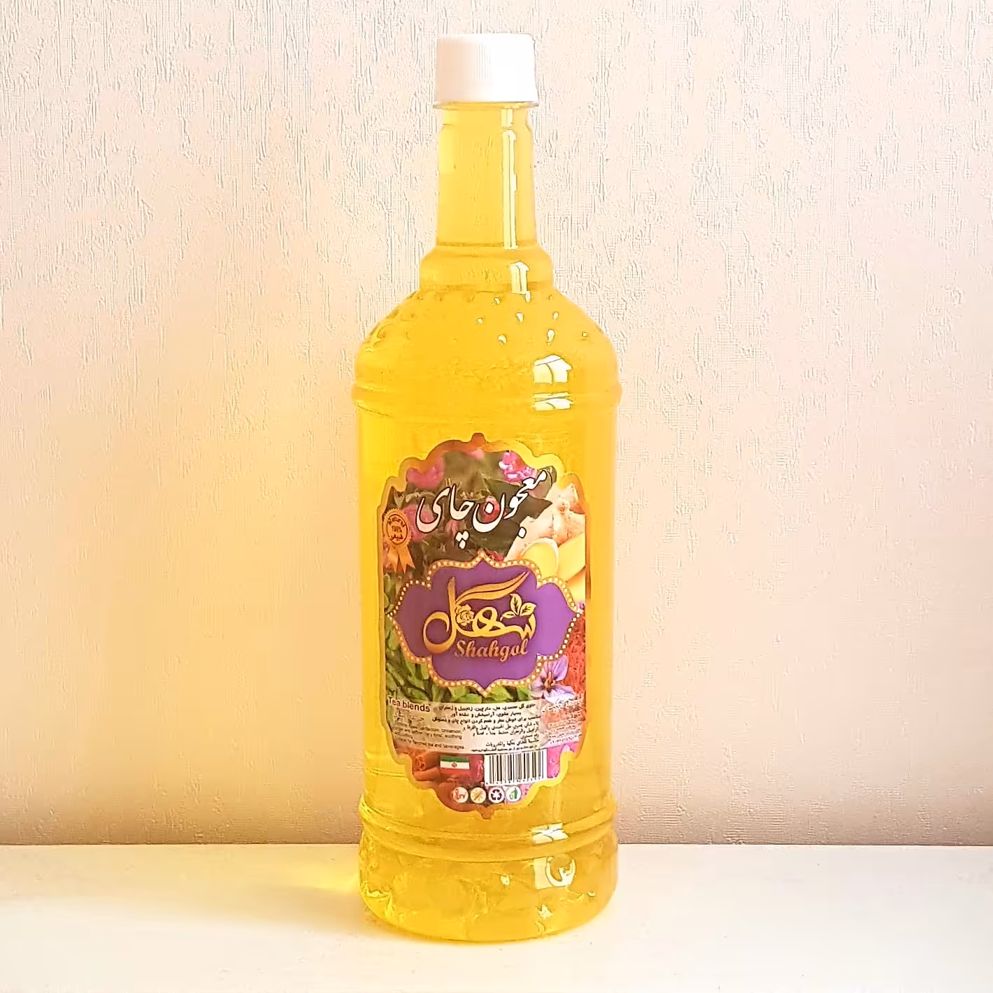 خوش طعم کننده چای شهگل (زعفران گل محمدی هل دارچین)