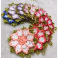 اسکاچ گل دو رو سوزنی بسته 6عددی