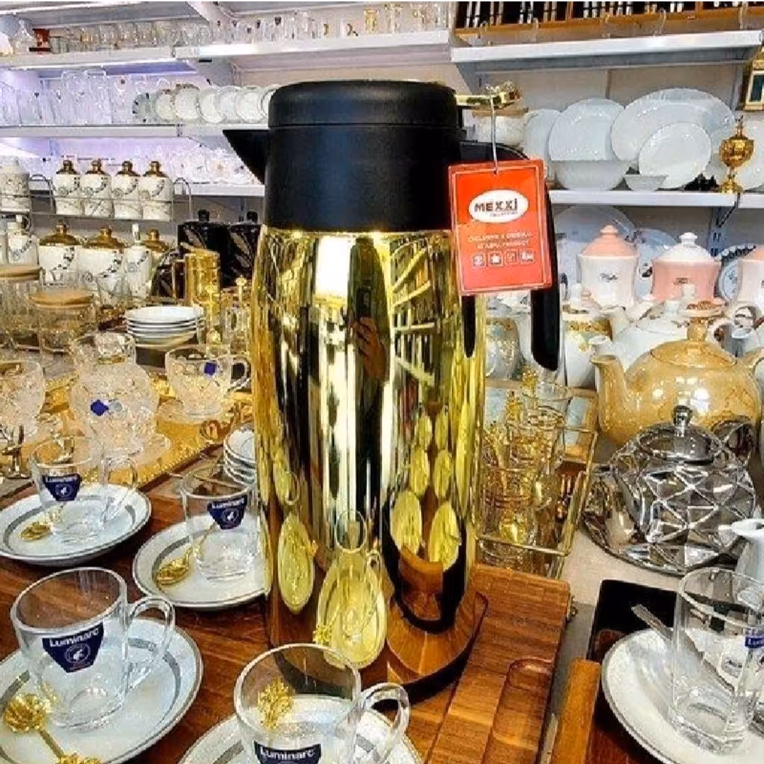 فلاکس مکسی خارجی استیل طلایی ضدزنگ 