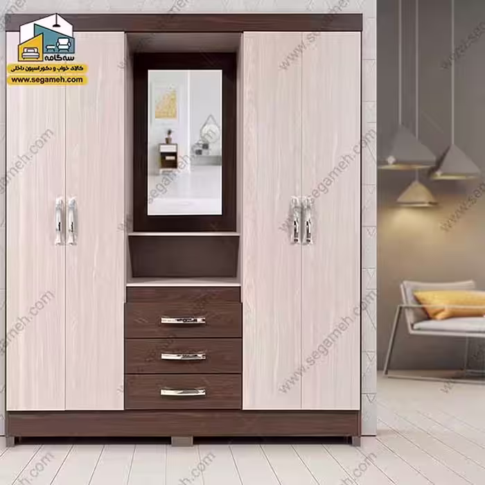 کمد لباس کد COP43 - فروشگاه سه گامه