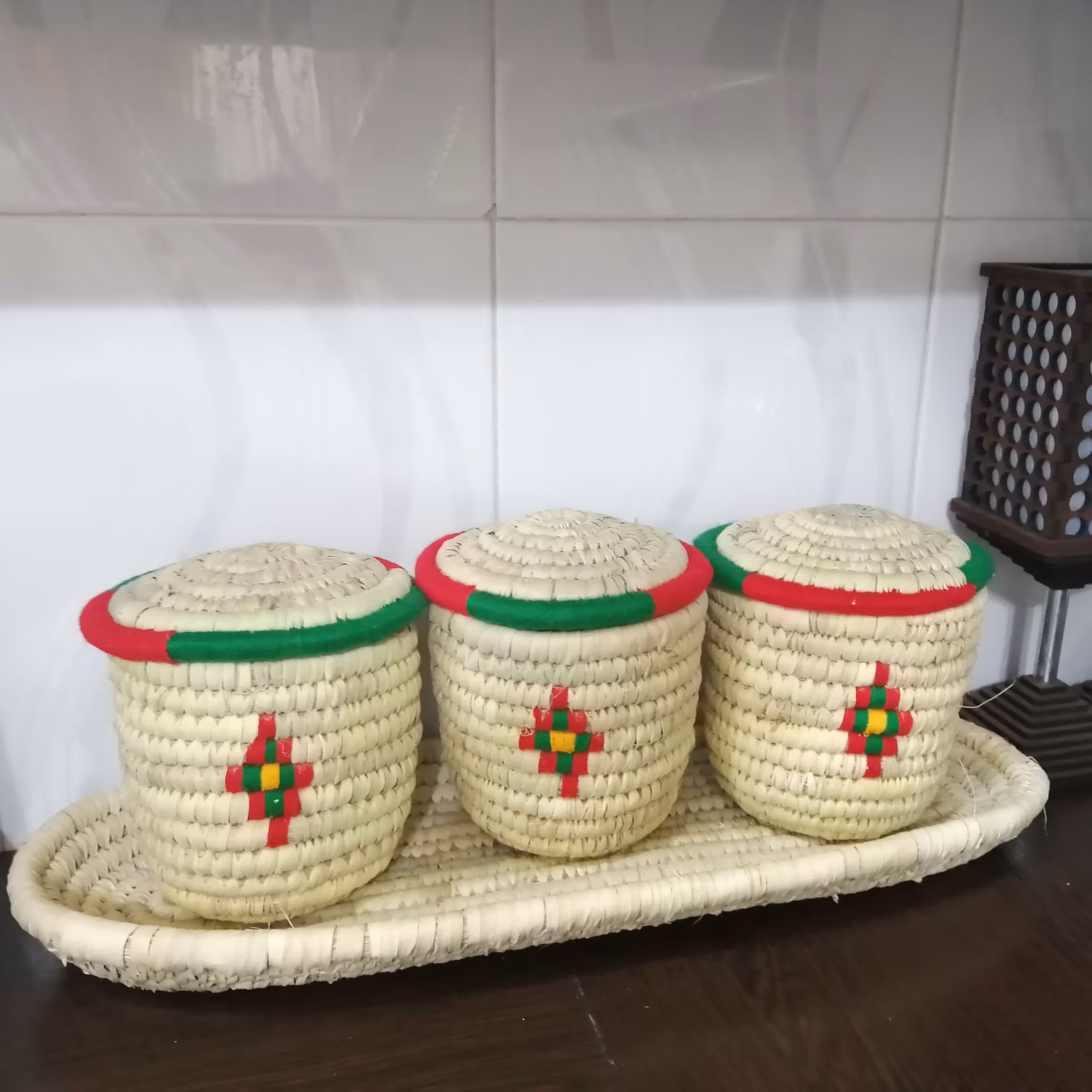 ست جا ادویه کپوبافی(پاسماوری) (پس کرایه)