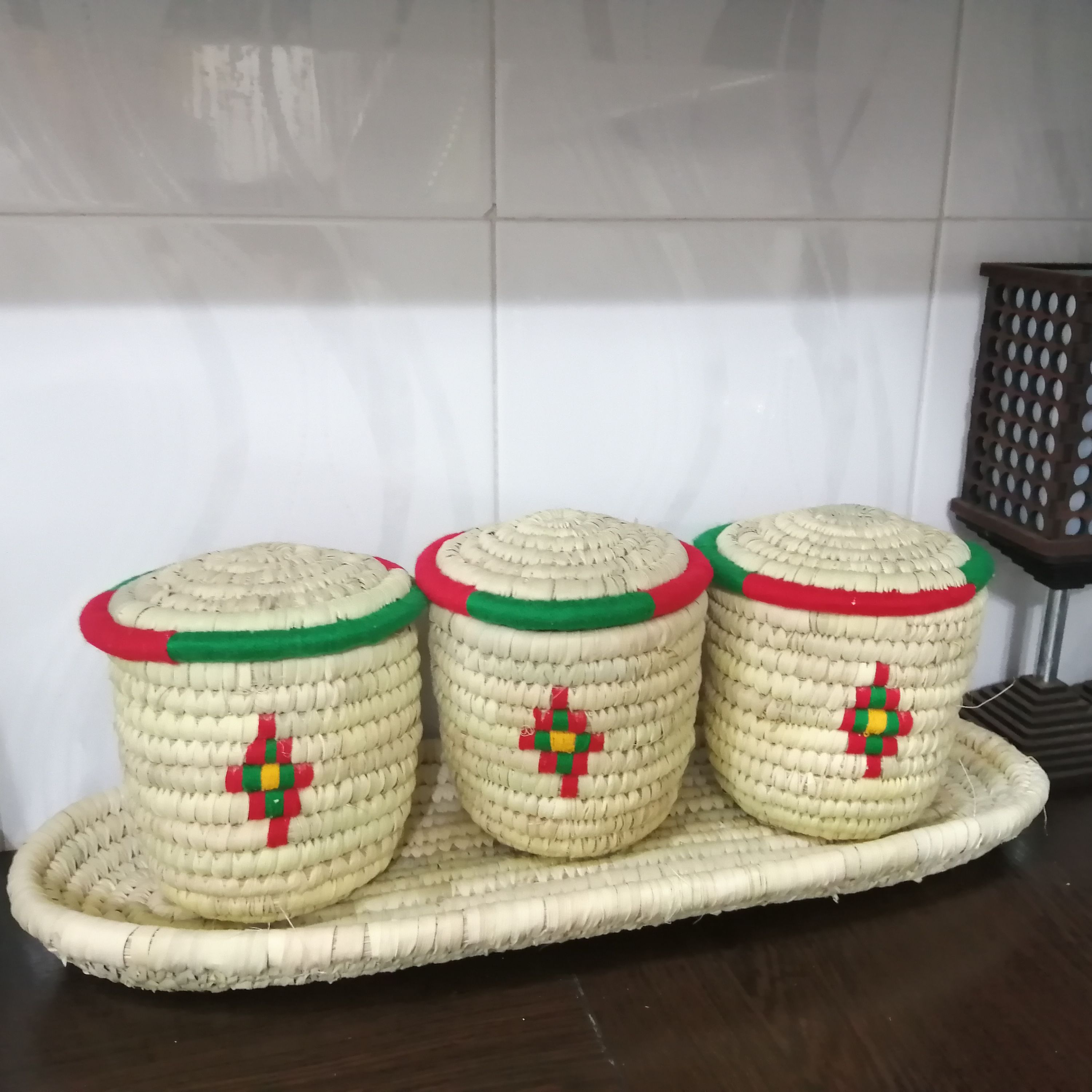 ست جا ادویه کپوبافی(پاسماوری) (پس کرایه)