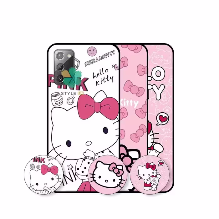 قاب دخترانه گوشی سامسونگ Samsung Galaxy Note 20 طرح Hello Kitty