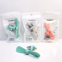 پنکه  موبایلی جنس سیلیکونی کیفیت عالی USB میکرو