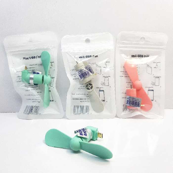 پنکه  موبایلی جنس سیلیکونی کیفیت عالی USB میکرو