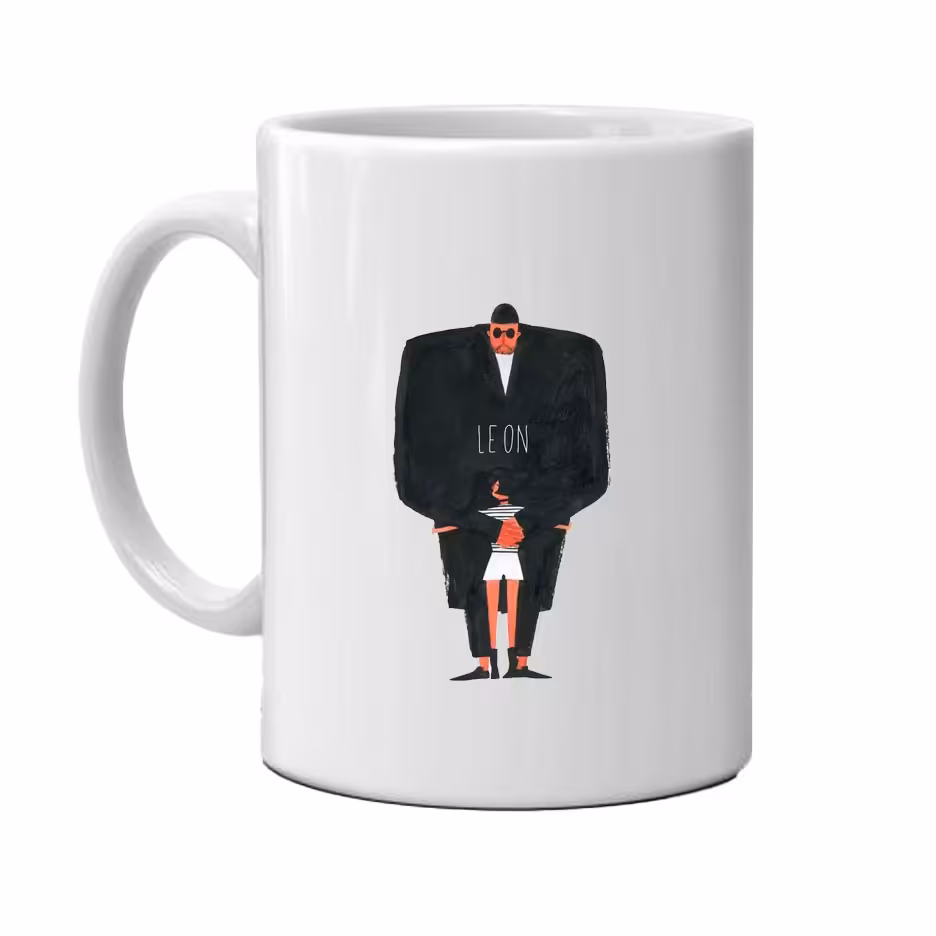 ماگ طرح لئون حرفه ای مدل ML