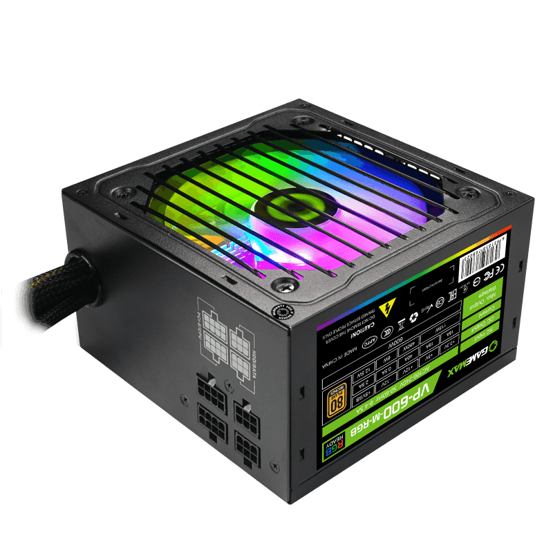 پاور گیم مکس مدل VP-600-RGB-M