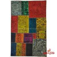 فرش دستباف کلاژ کد 5106