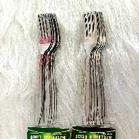 چنگال غذاخوری طرح تک خطی طرح ماینز 6 عددی 