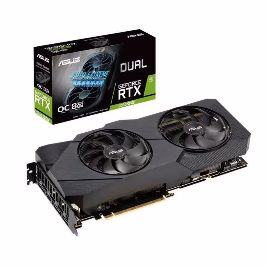کارت گرافیک ایسوس DUAL RTX2080S O8G EVO