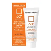 کرم ضد آفتاب بی رنگ درماتیپیک پوست قرمز و حساس Spf50