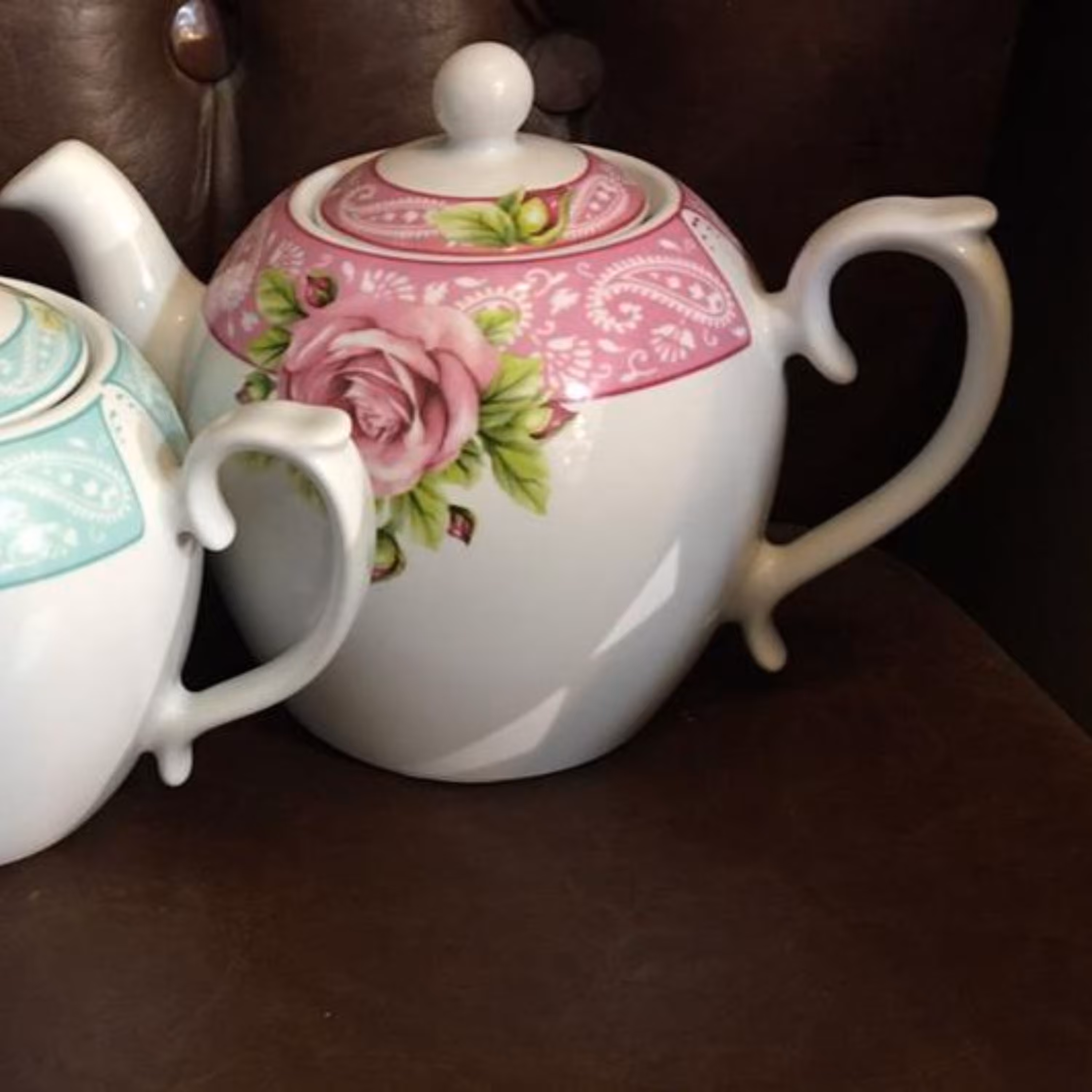 قوری طرح گل بزرگ