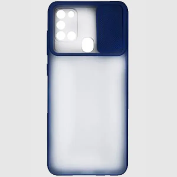 کاور پشت مات محافظ لنزدار کشویی مناسب گوشی سامسونگ Galaxy A21s