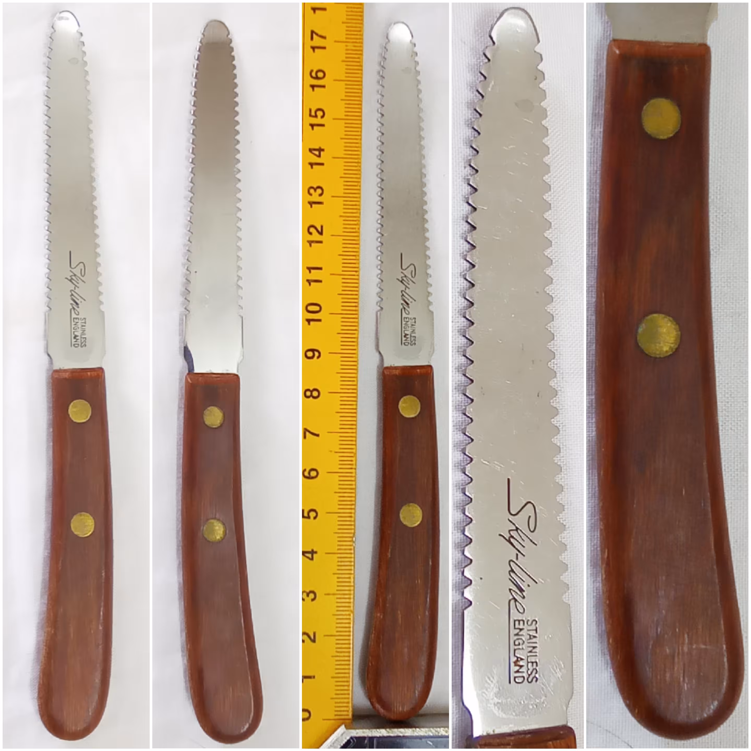 چاقوی استیل برش نان(انگلیسی)،،مارکSky Line،،