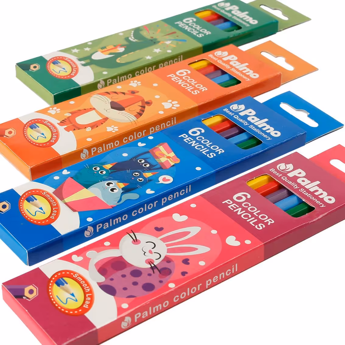 مدادرنگی 6 رنگ پالمو