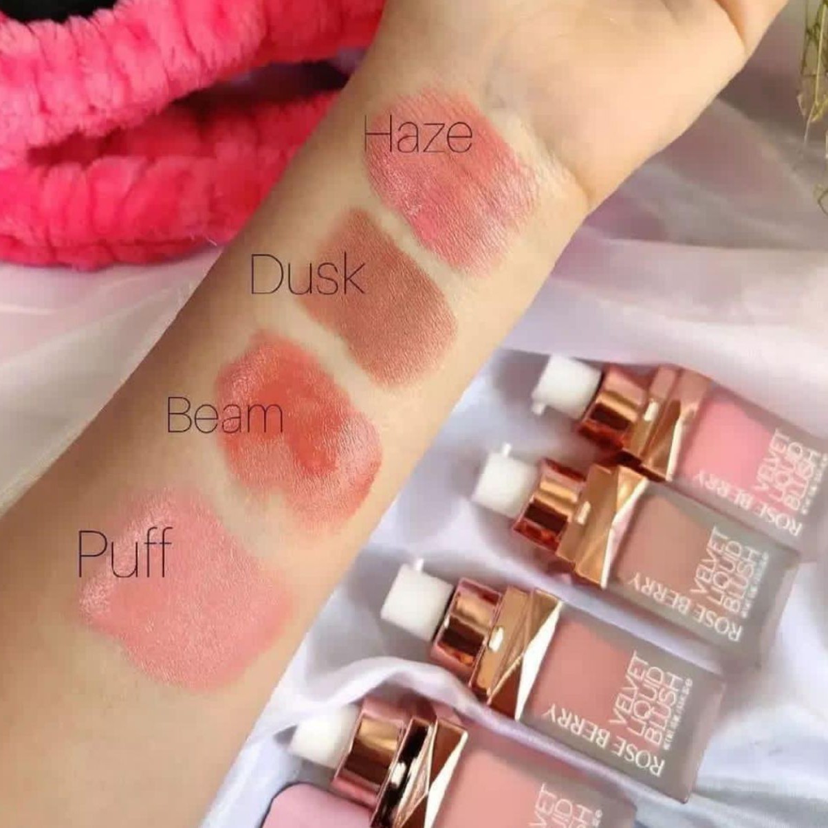رژ گونه مایع رز بری