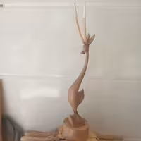 غزال منبت. انتزایی 