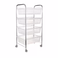 سبد جا پیاز سیب زمینی چهار طبقه چرخ داره طرح لیماندا 