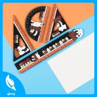 ست تحریر 4 تکه پاندا