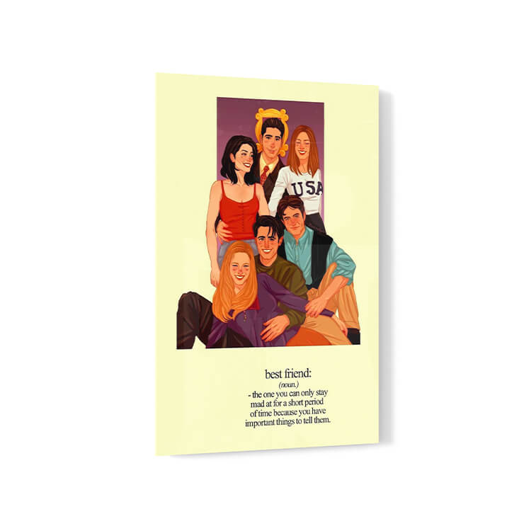 تابلو عکس طرح فرندز