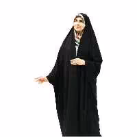 چادر دانشجویی اصل کرپ اندونزی وژرژت وندا 