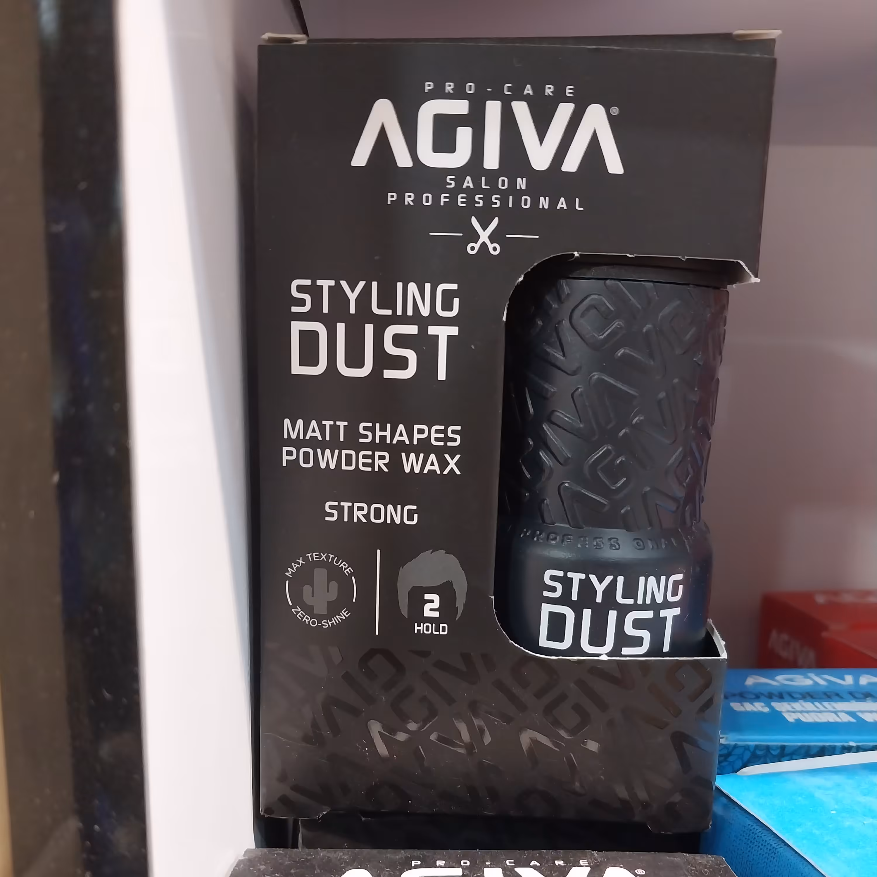 پودر حالت دهنده آگیوا مشکی ( قوی) 