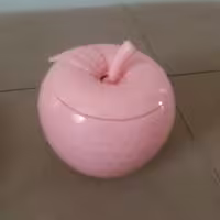 ظرف عسل طرح سیب بسیار شیک وزیبا جنس عالی رنگبندی رنگ صورتی