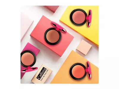 رژ گونه تک رنگ کالر اند آرت کالیستا color and art calista با تخفیف آفکادویی