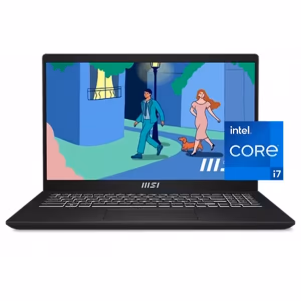 لپ تاپ ام اس ای مدل MODERN 15 B12MO i7 1255U 16GB 512GB