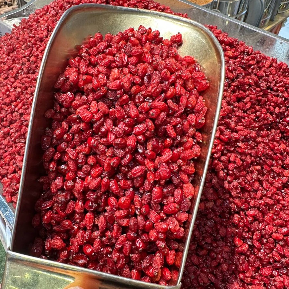  زرشک پفکی سوپر (250 گرم) رنگ روشن و دانه درشت