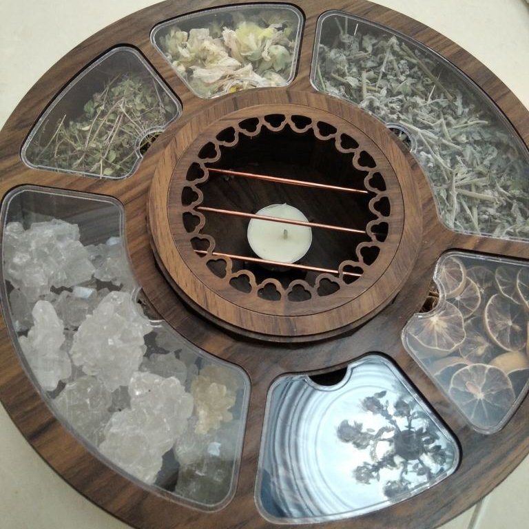 تی بگ گرد چوبی