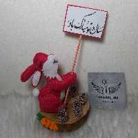 استند خرگوش نمدی
