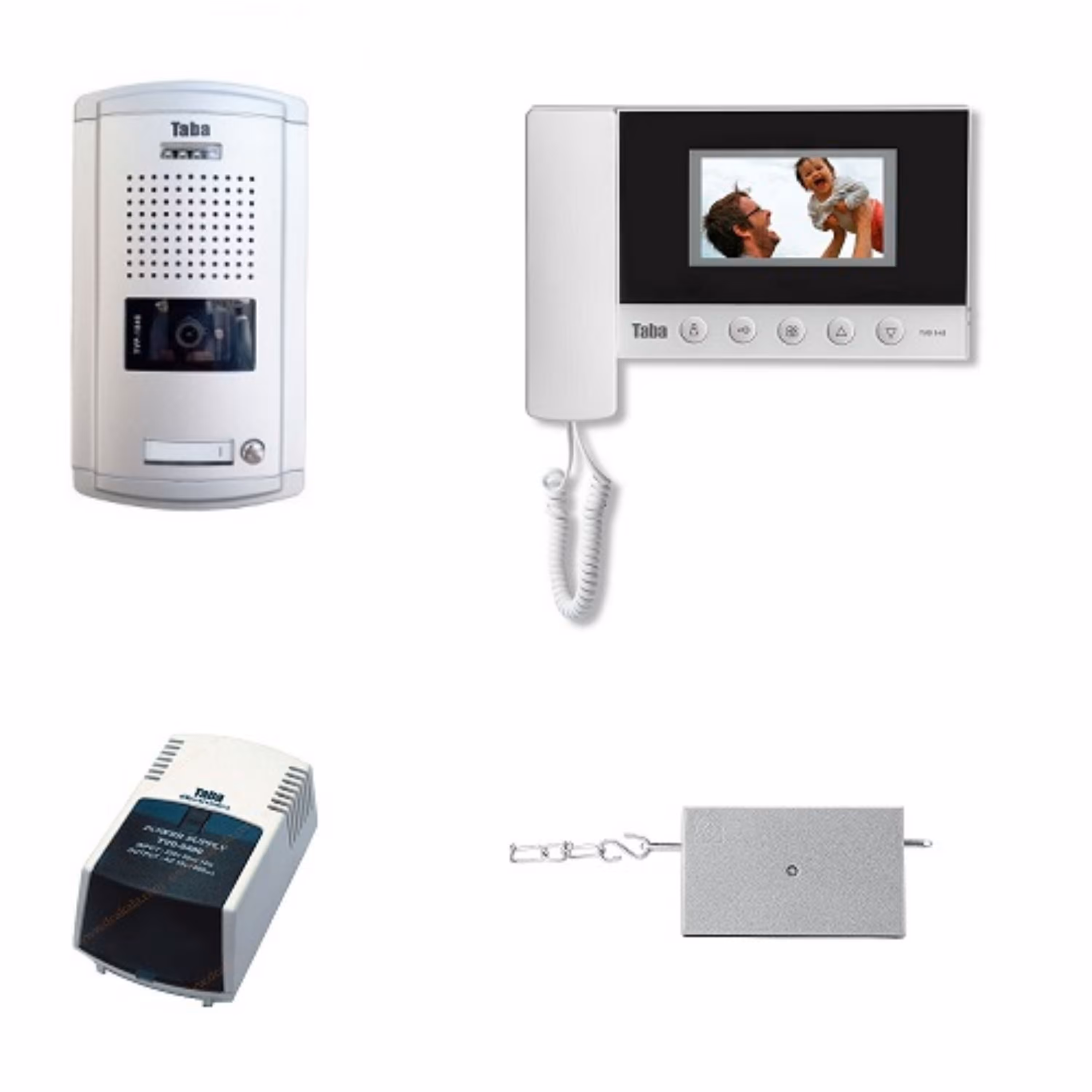 پک 1 واحدی تصویری با مانیتور 43-5 تابا الکترونیک