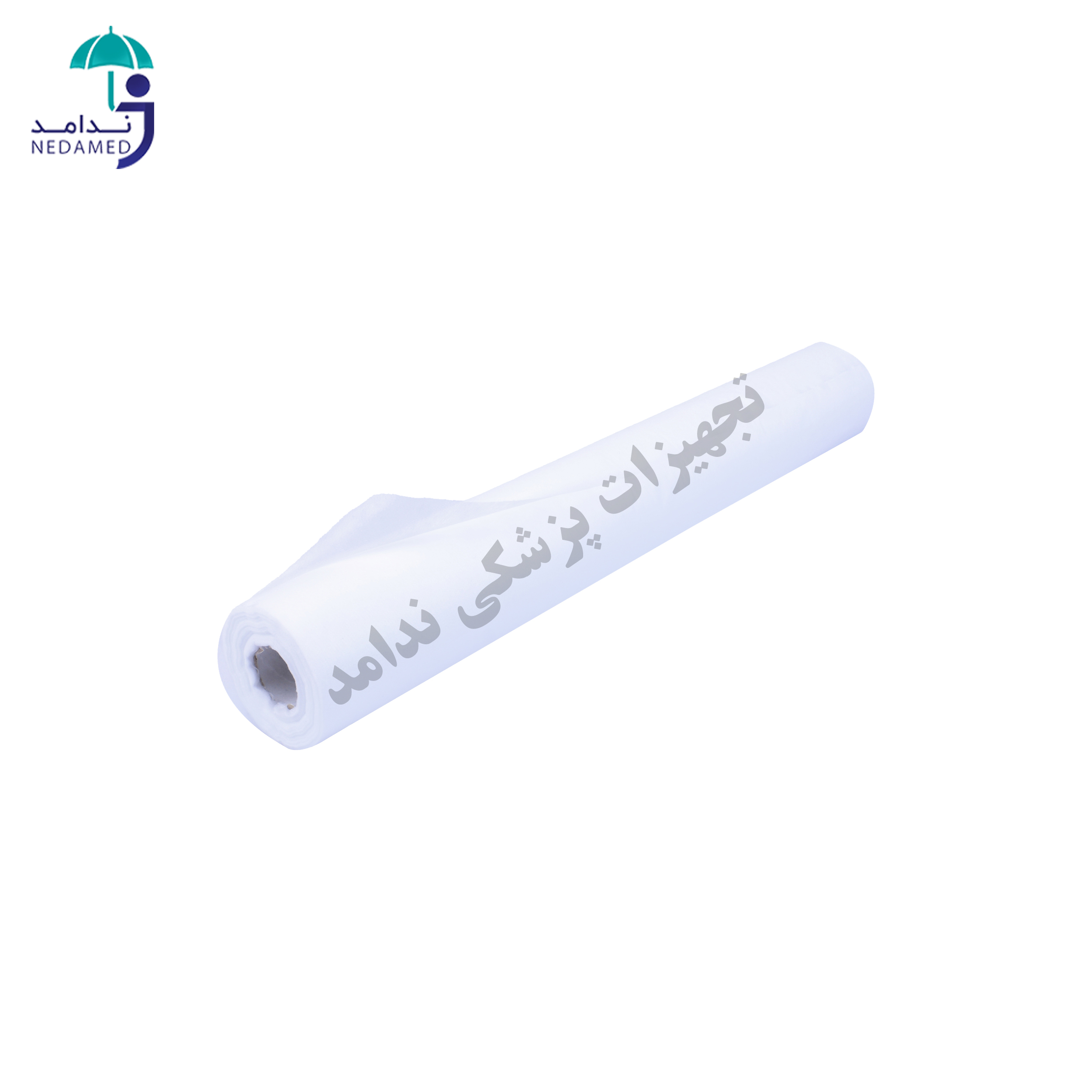 رول ملحفه یک بار مصرف عرض 60 سانت طول 30 متر پرفراژ دار 17 گرم