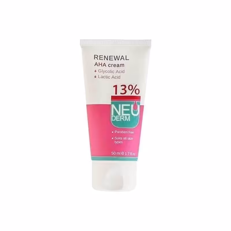 کرم لایه بردار نئودرم مدل AHA رینیوال 50 میل