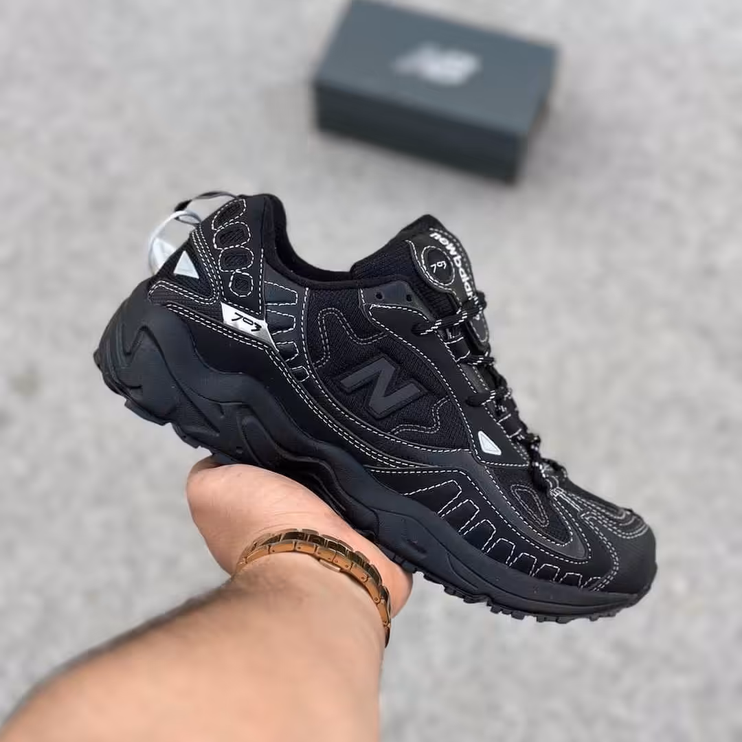 782 کتونی مشکی نیوبالانس مردانه کفش ورزشی Newbalance 