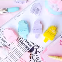 پاکن های غلاف دار طرح بستنی در 4 رنگ مختلف کیفیت عالی برند Tochain