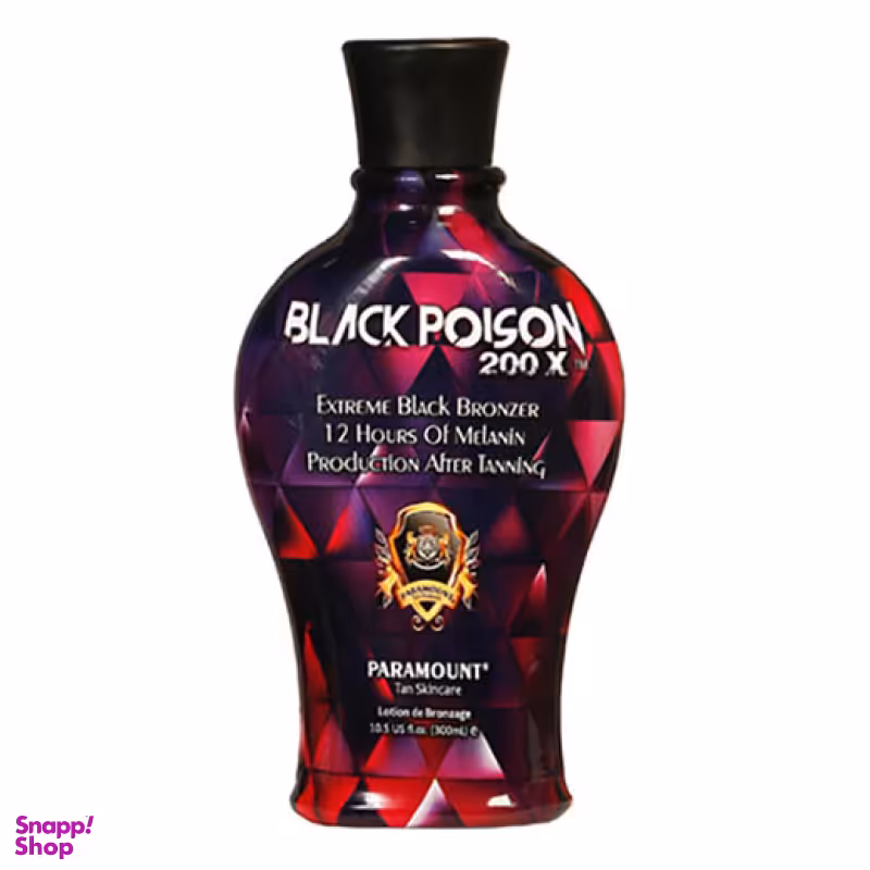 لوسیون سولاریوم پارامونت مدل Black Posion حجم 300 میلی لیتر