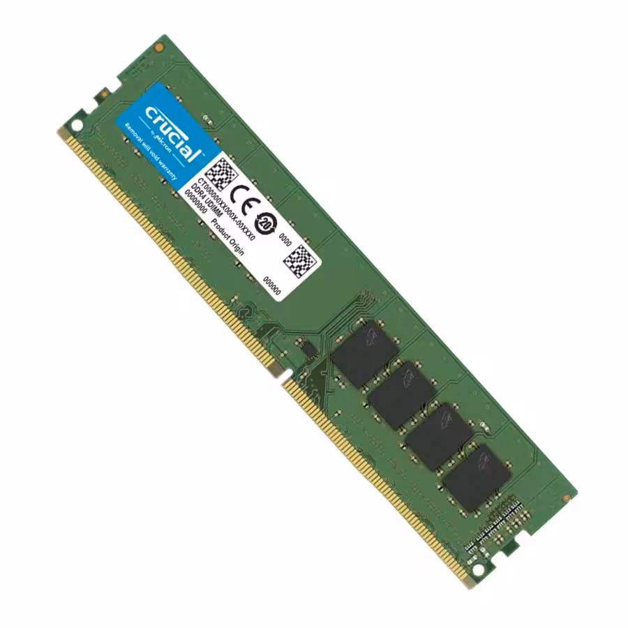 قیمت و خرید رم کروشیال مدل 16GB 3200MHz CL22 DDR4 UDIMM | یاس ارتباط