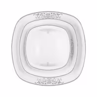 سرویس غذاخوری چینی زرین 6 نفره 27 پارچه مونت کارلو پلاتینی درجه یک