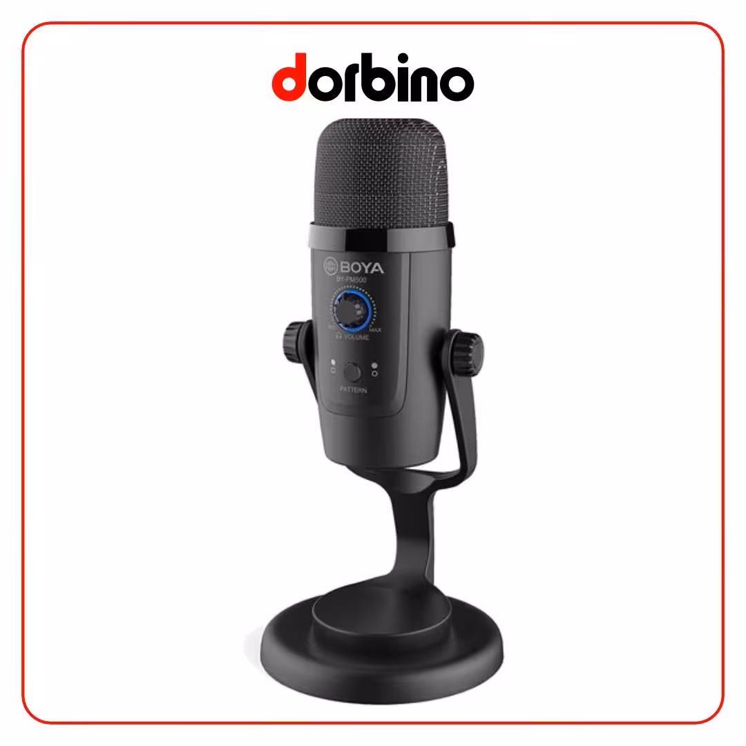 BOYA BY-PM500 USB Microphone for (Mac/Windows/USB-C Devices) - فروشگاه دوربین دوربینو
